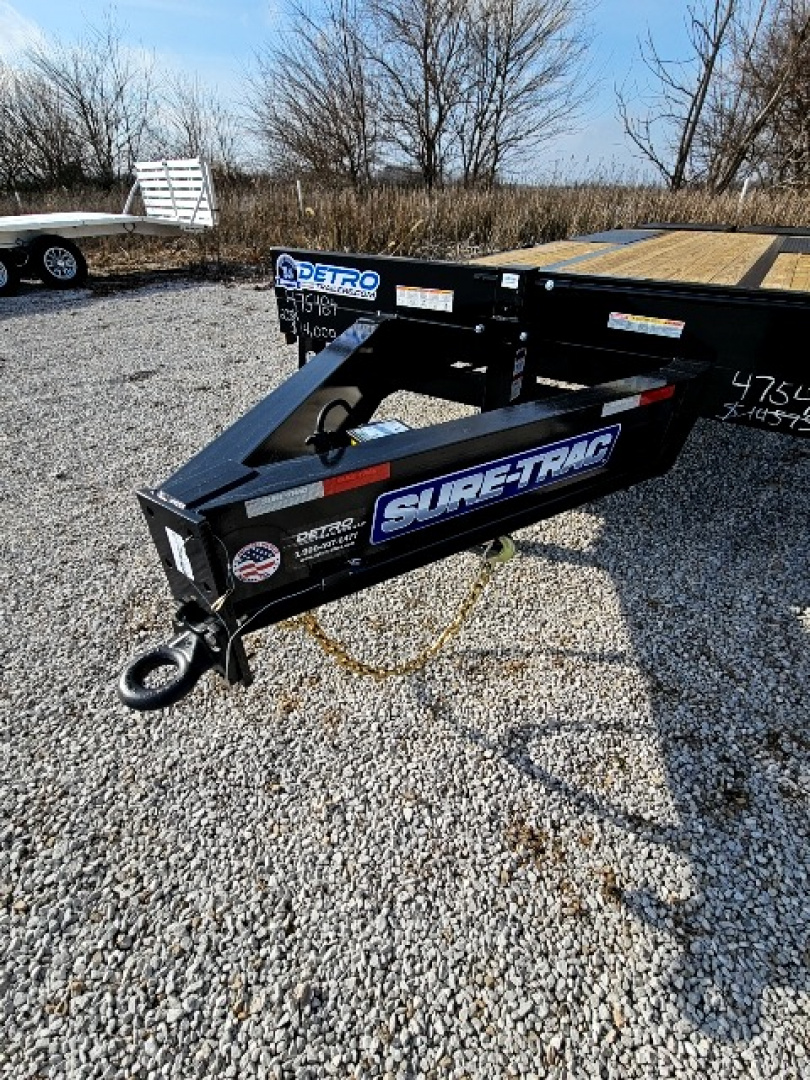 New 2026 Sure-Trac 102 x 25 (20+5) 22.5K HD Low Profile Beavertail Deckover Trailer Deckover Trailer