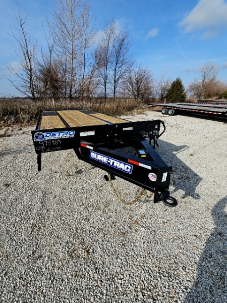 New 2026 Sure-Trac 102 x 25 (20+5) 22.5K HD Low Profile Beavertail Deckover Trailer Deckover Trailer