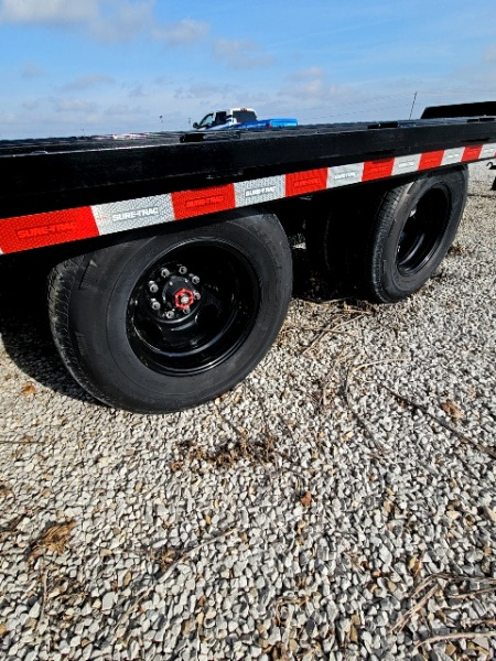 New 2026 Sure-Trac 102 x 25 (20+5) 22.5K HD Low Profile Beavertail Deckover Trailer Deckover Trailer
