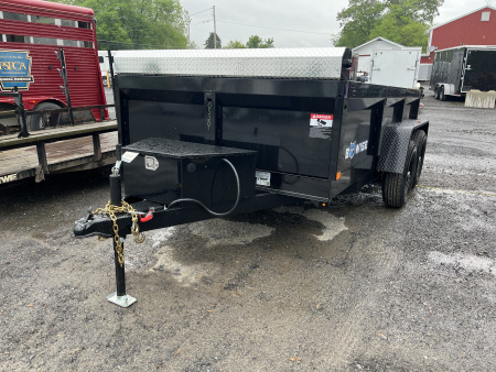New 2026 BWise 6x12 10K Dump Trailer w/ Ramps & Tarp Kit