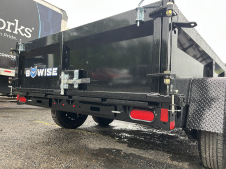 New 2026 BWise 6x12 10K Dump Trailer w/ Ramps & Tarp Kit