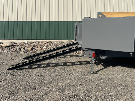 New 2026 16' 14k Diamond C Low Pro Telescopic Dump Trailer