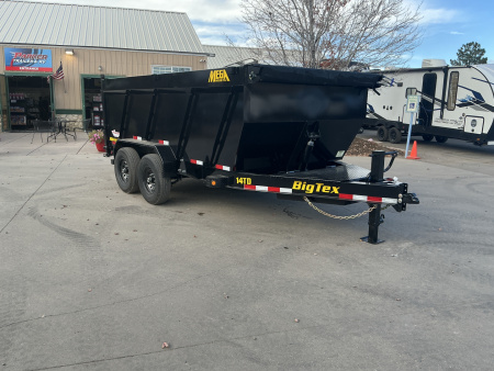 New 2026 Big Tex Trailers 14TD-14C4A-BK Dump Trailer