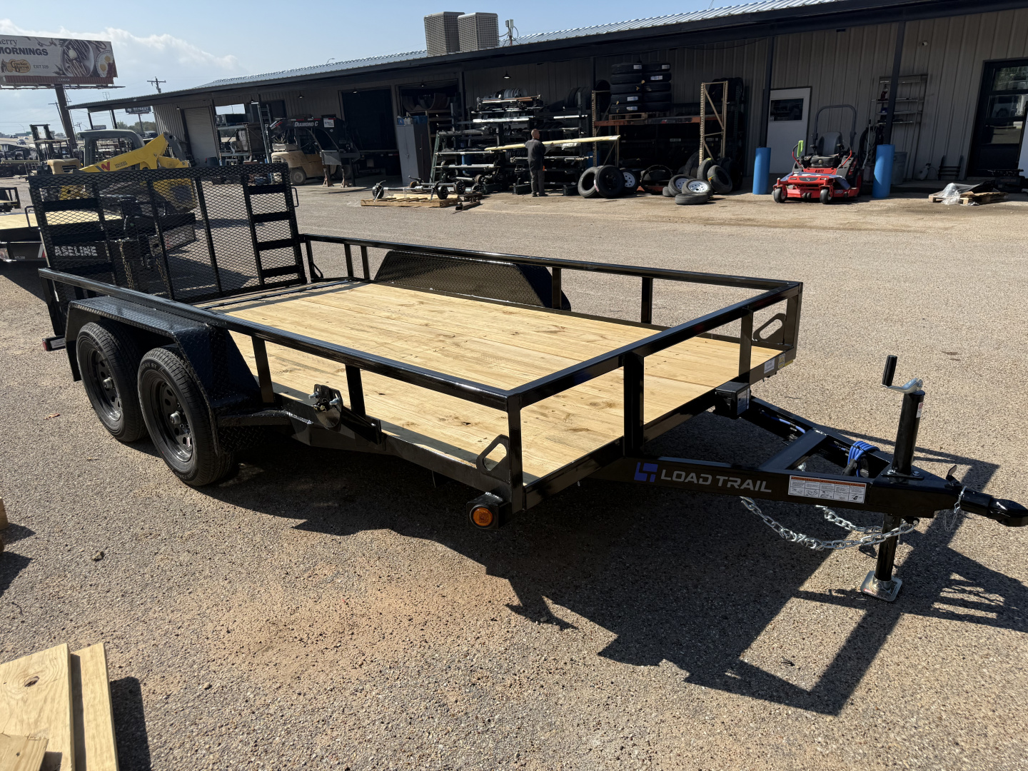 New 2026 Load Trail 77X14 7K Utility Trailer
