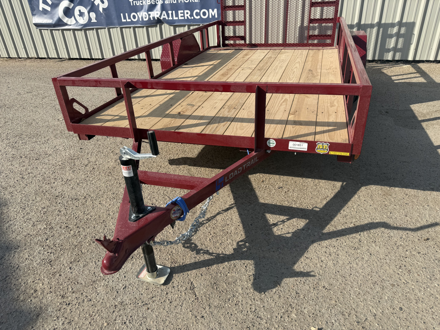 New 2026 Load Trail 72X12 Utility Trailer