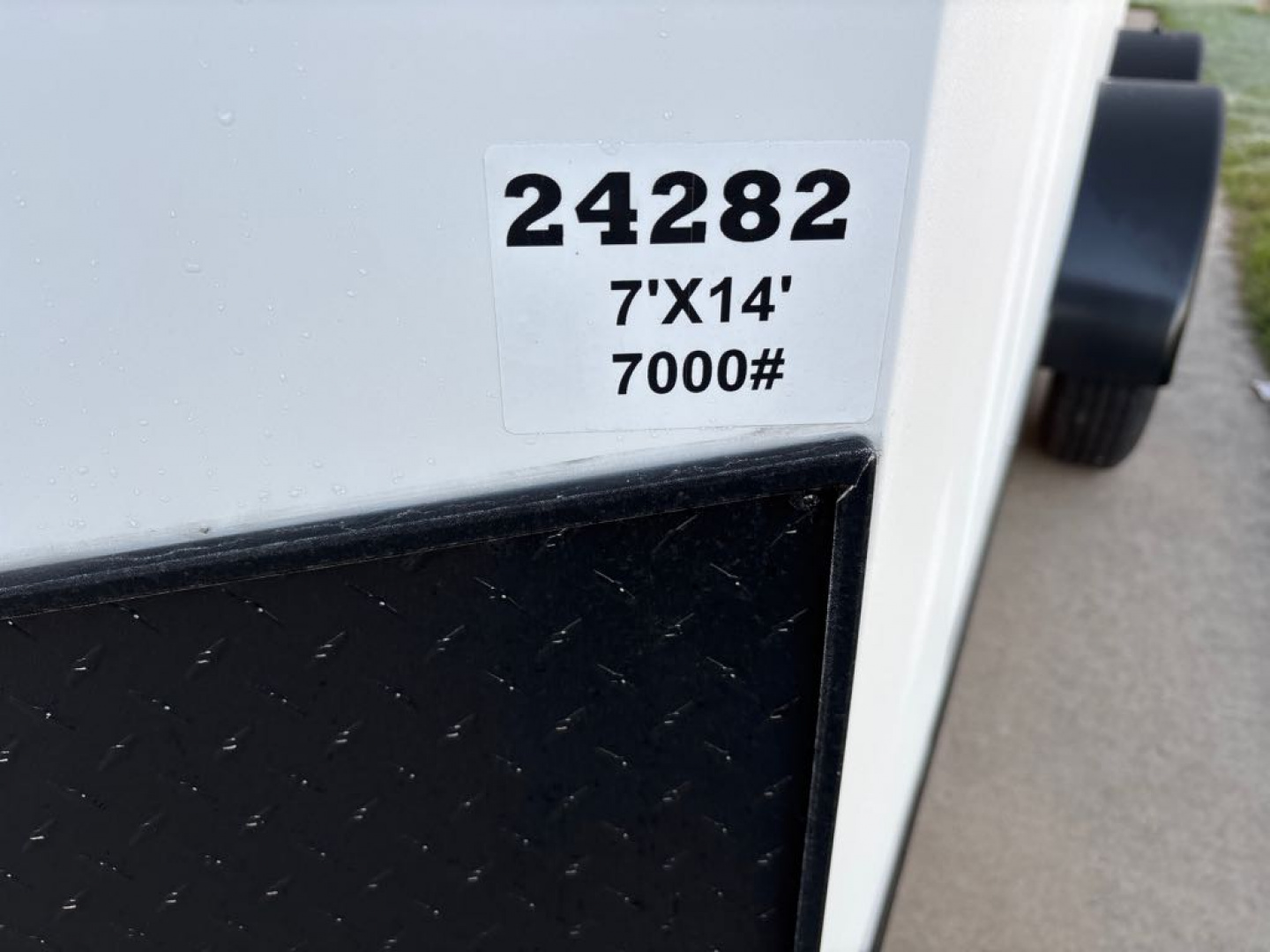 New 2026 United Trailers UATV-714TA35-8.5 Cargo / Enclosed Trailer