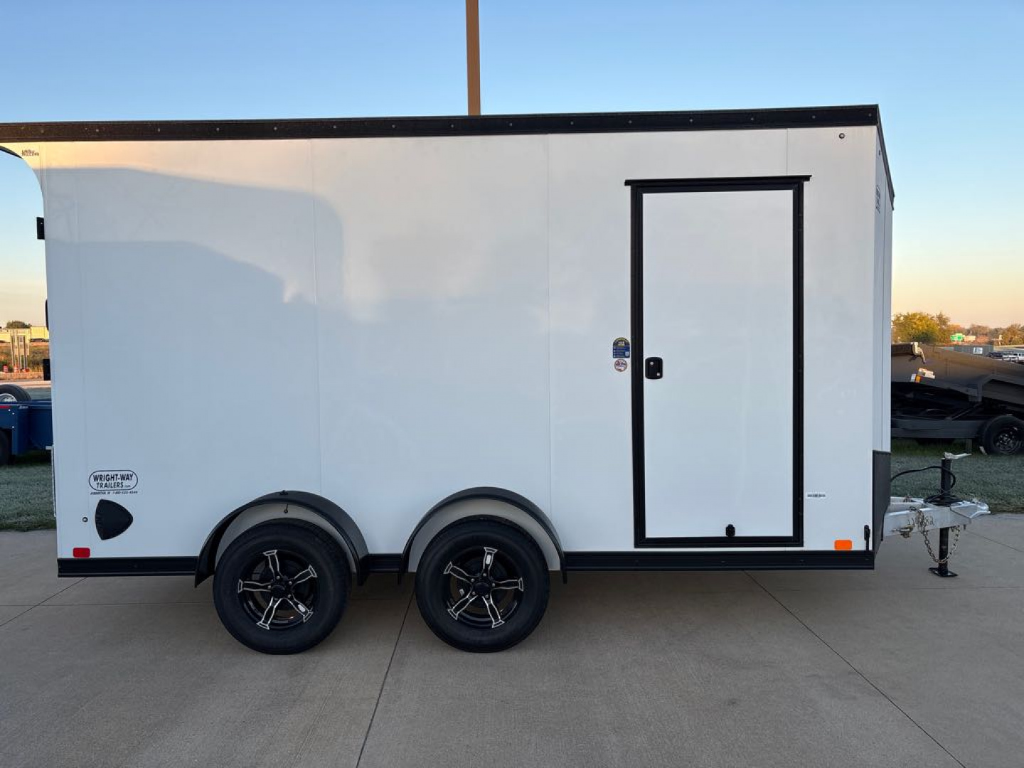 New 2026 United Trailers UATV-714TA35-8.5 Cargo / Enclosed Trailer