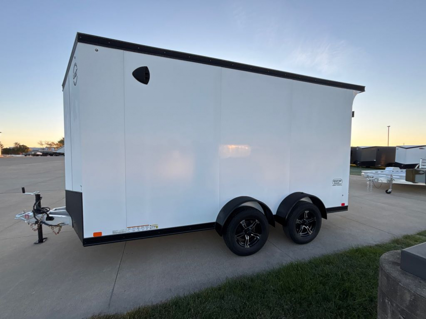 New 2026 United Trailers UATV-714TA35-8.5 Cargo / Enclosed Trailer