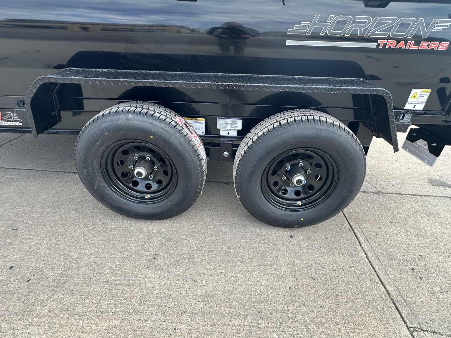 New 2026 Horizon Trailers HZ6 77X12 10K Dump Trailer
