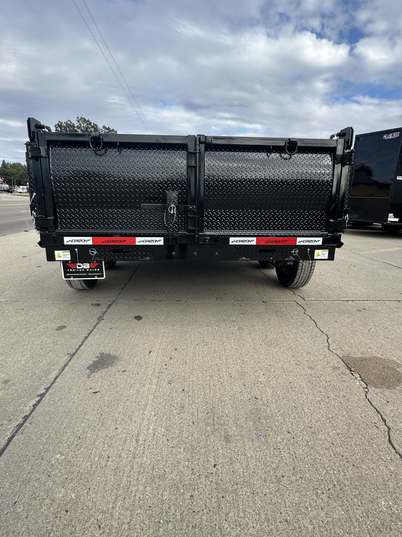 New 2026 Horizon Trailers HZ6 77X12 10K Dump Trailer