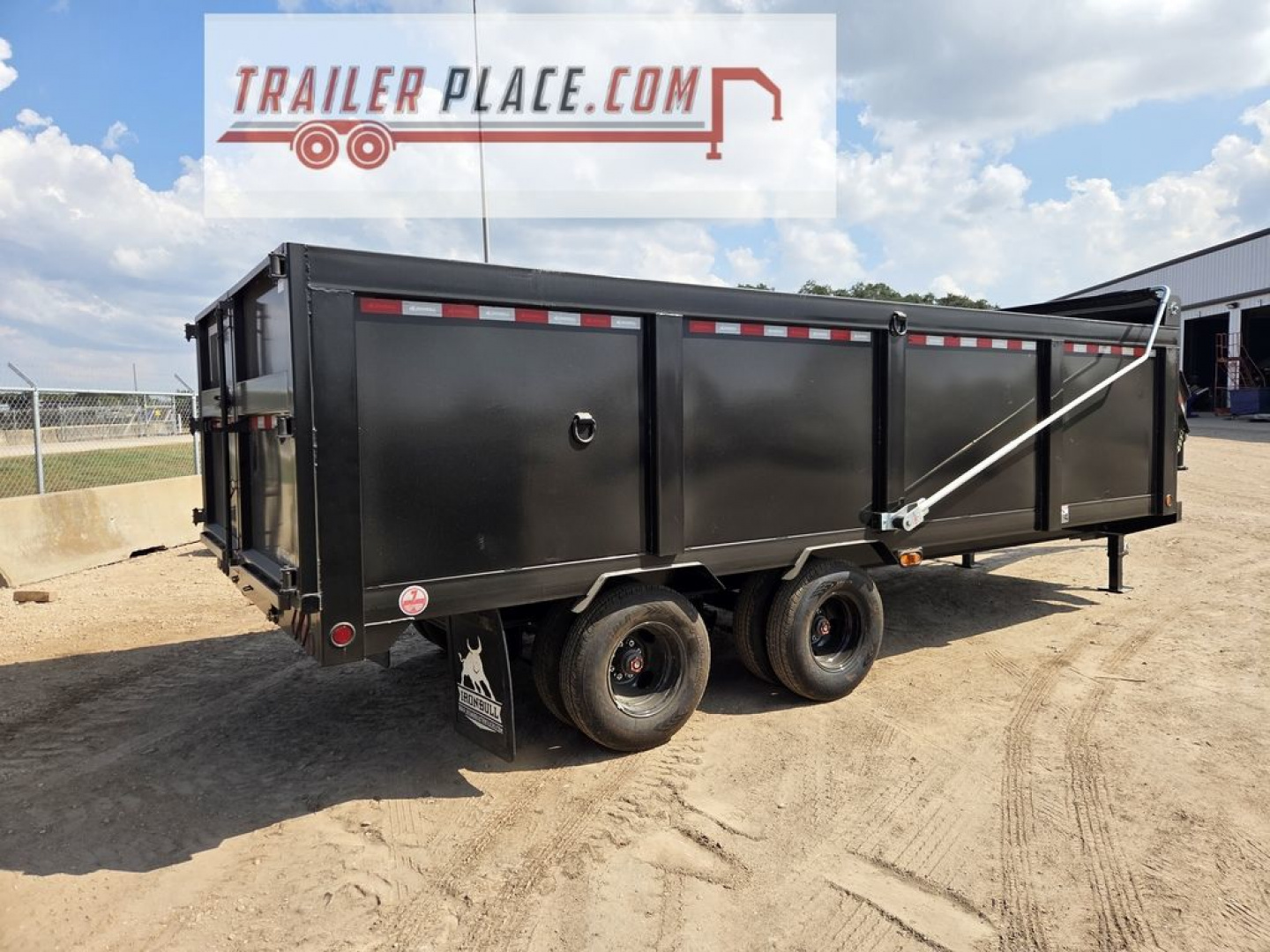 New 2026 IRON BULL 102"X20'x4' 26K GOOSENECK DUMP TRAILER