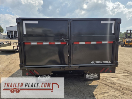 New 2026 IRON BULL 102"X20'x4' 26K GOOSENECK DUMP TRAILER