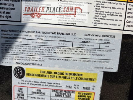 New 2026 IRON BULL 102"X20'x4' 26K GOOSENECK DUMP TRAILER