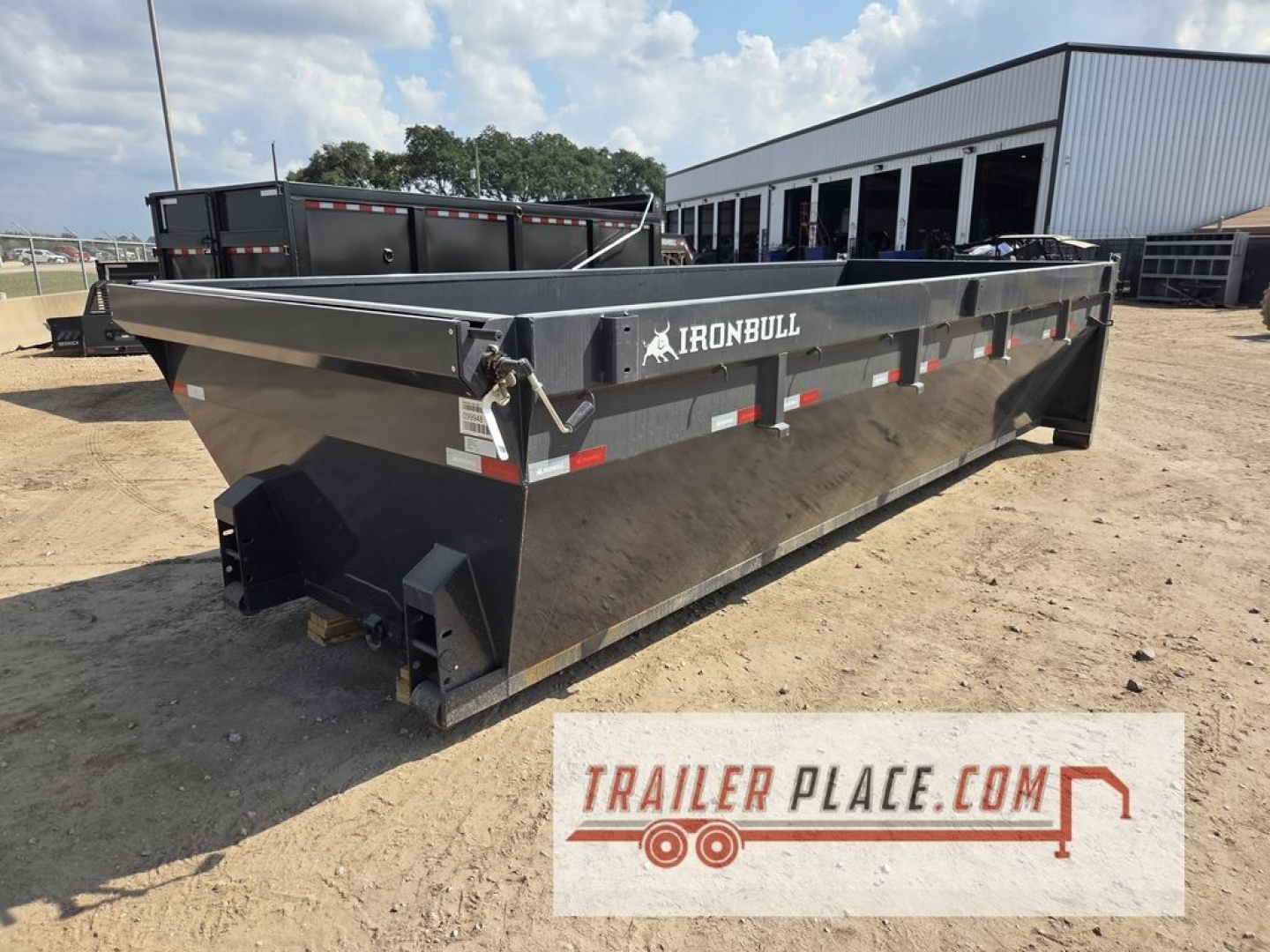 New 2025 IRON BULL 83"X20'x4' SINGLE ROLL OFF BIN