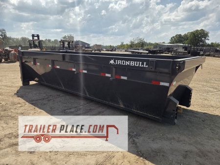New 2025 IRON BULL 83"X20'x4' SINGLE ROLL OFF BIN