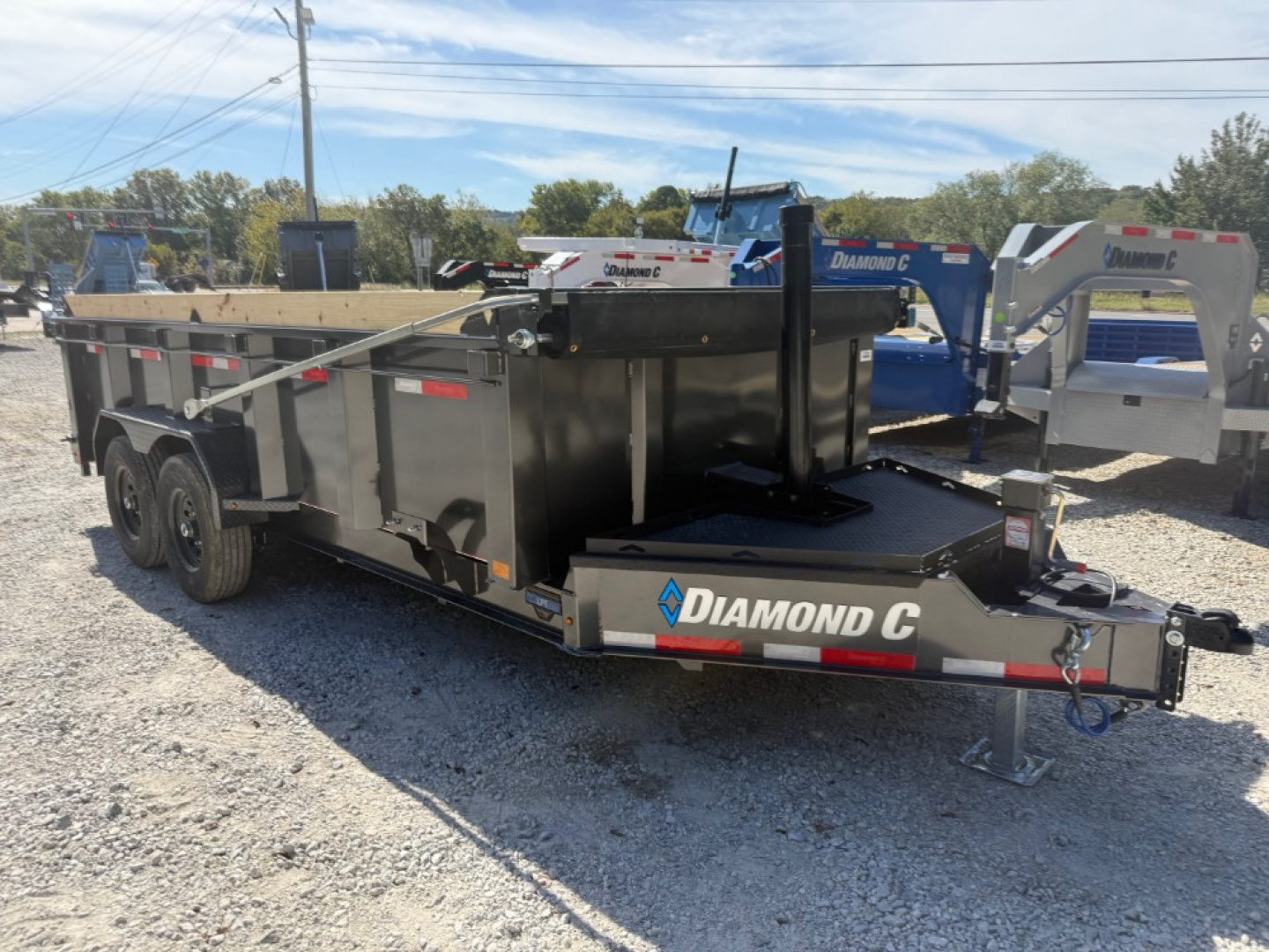 New 2026 Diamond C Trailers LPT 207 Package 16'X82" Dump Trailer