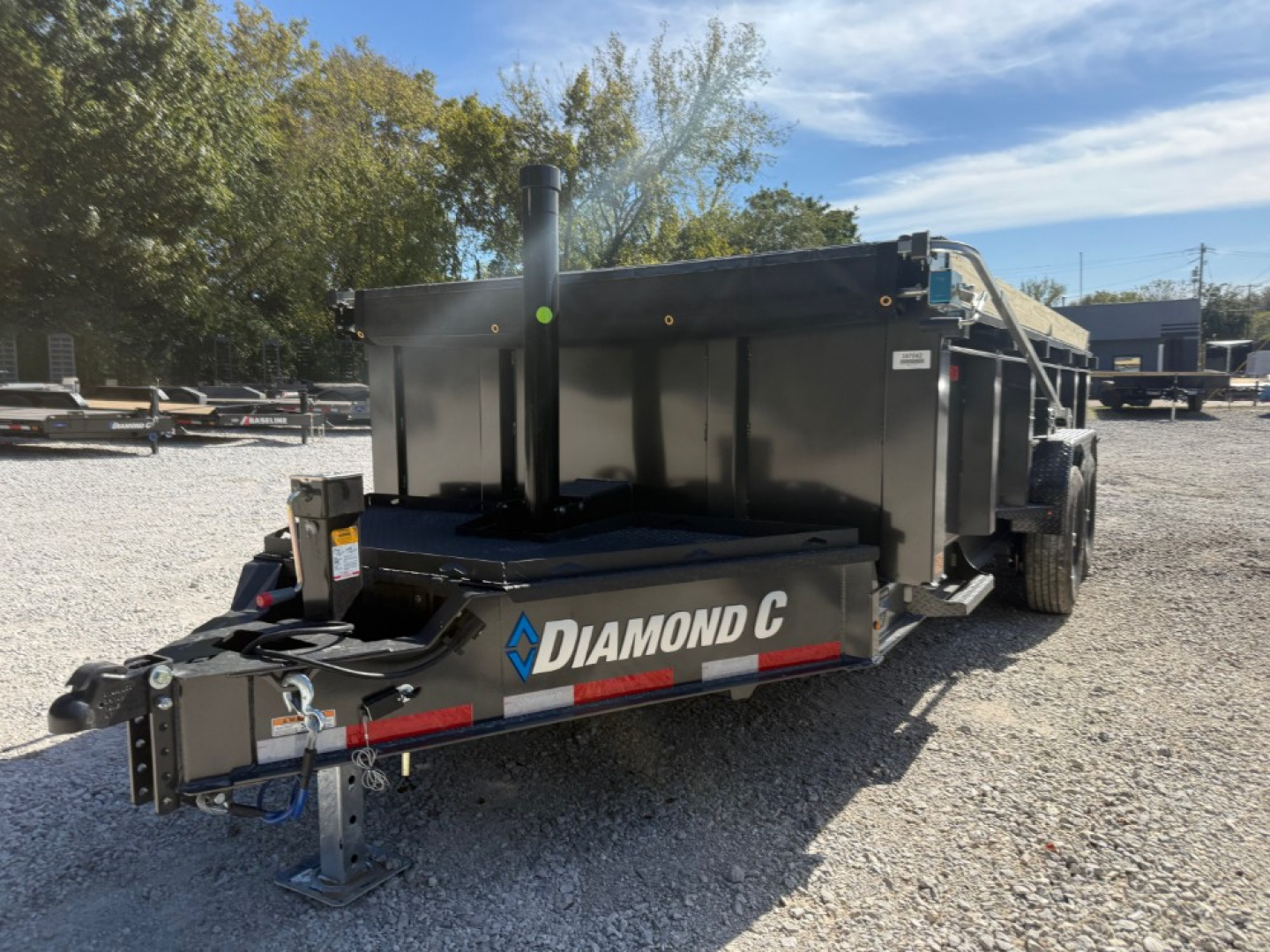 New 2026 Diamond C Trailers LPT 207 Package 16'X82" Dump Trailer