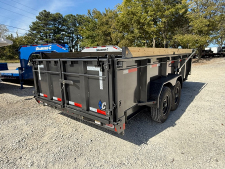 New 2026 Diamond C Trailers LPT 207 Package 16'X82" Dump Trailer