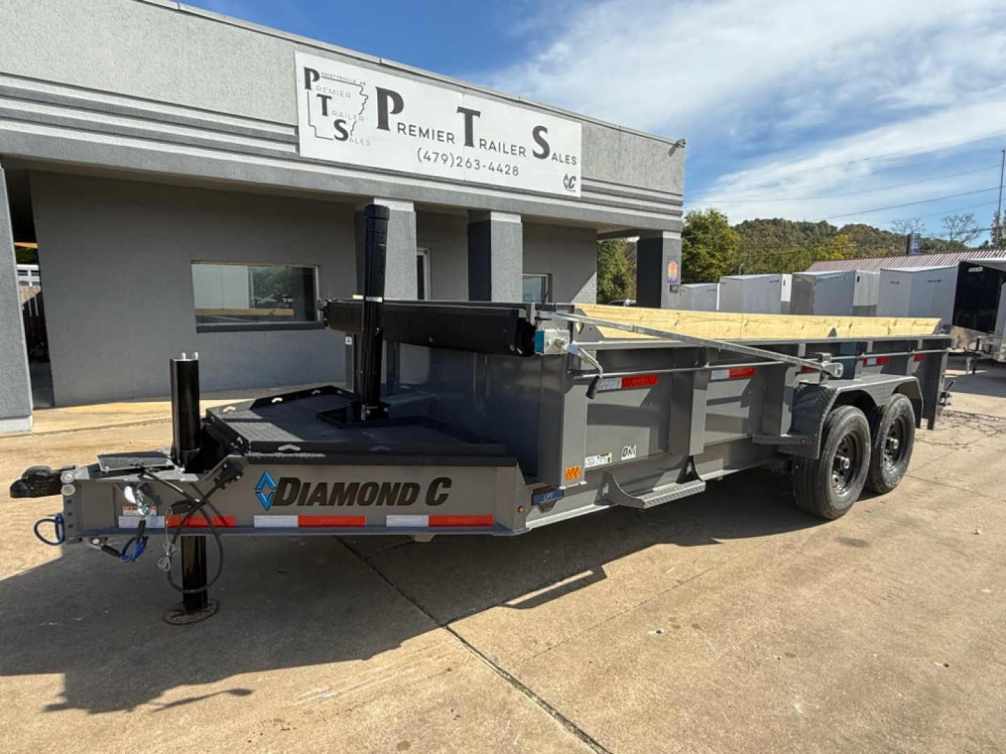 New 2026 Diamond C Trailers LPT 207 Package 16'X82" Dump Trailer