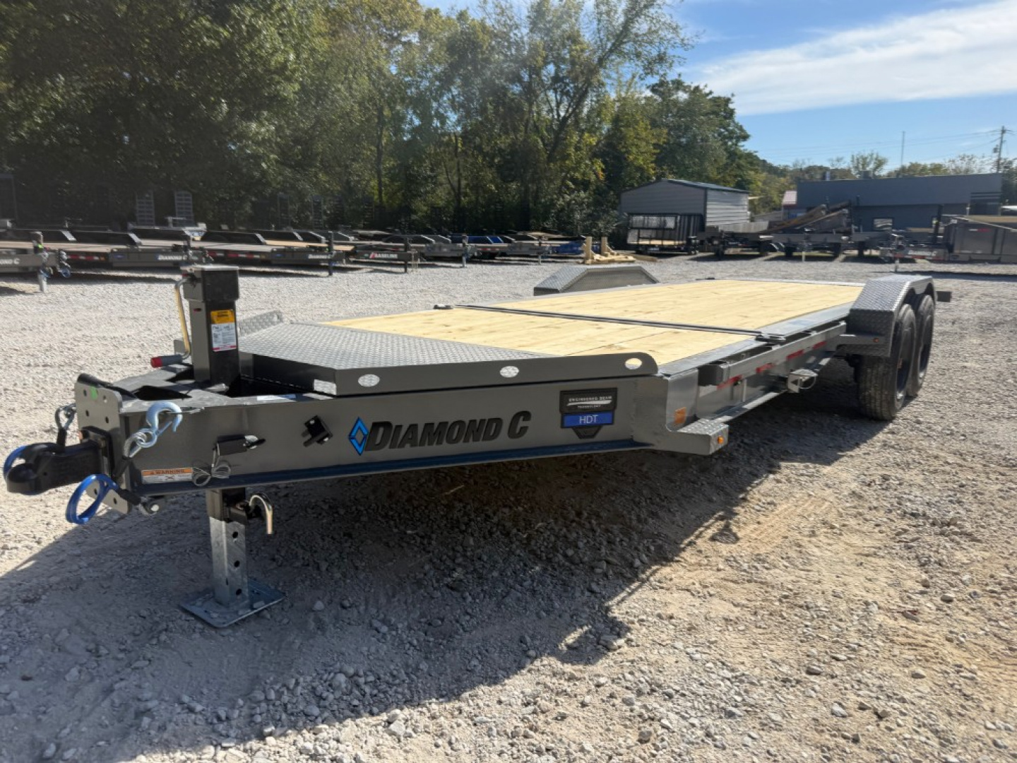 New 2026 Diamond C Trailers HDT 208 20'X82" Straight Axle Equipment Trailer