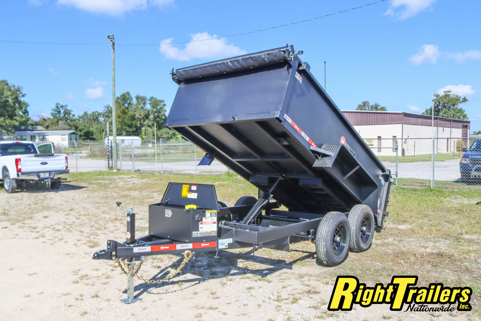 New 2026 6X12 U-Dump Dump Trailer