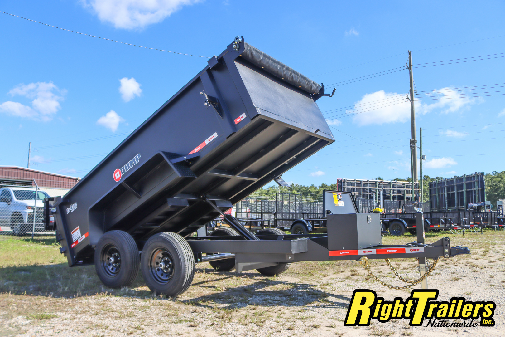 New 2026 6X12 U-Dump Dump Trailer
