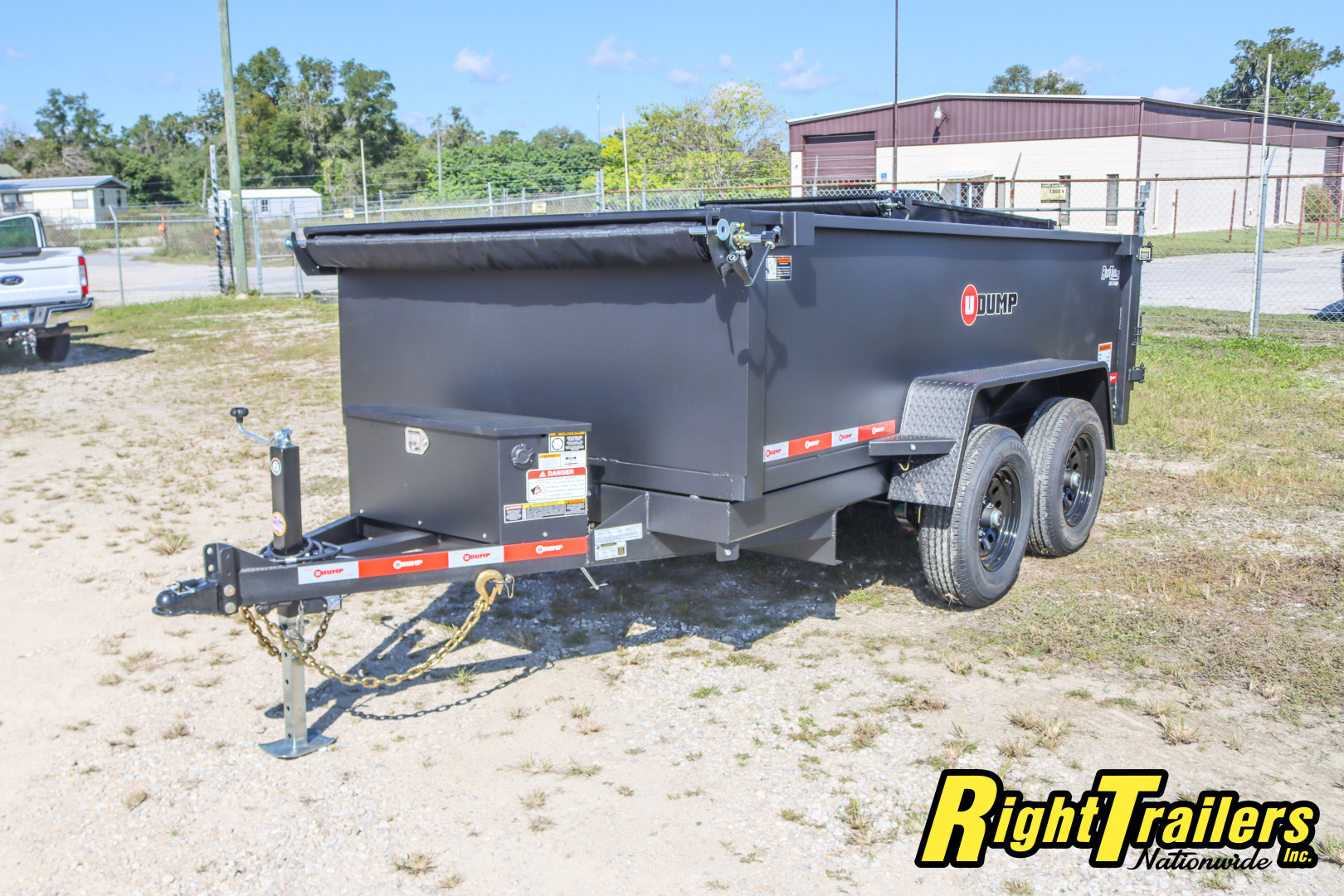 New 2026 6X12 U-Dump Dump Trailer