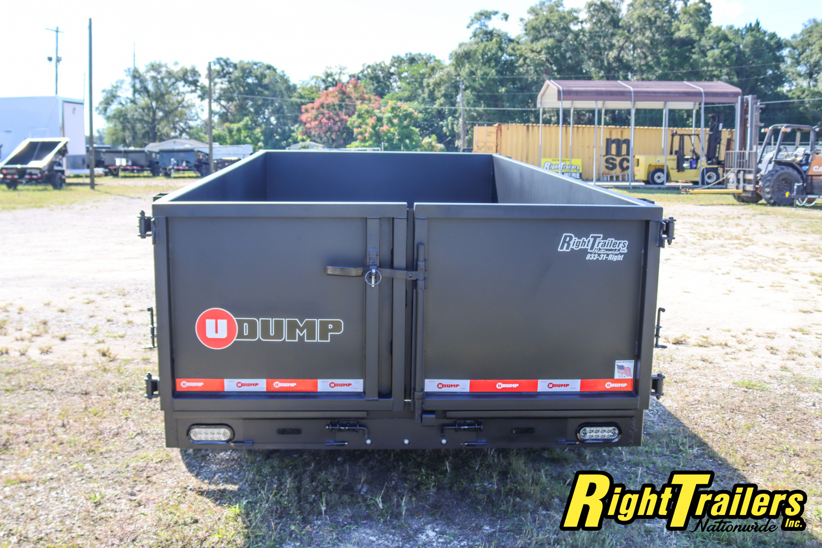New 2026 6X12 U-Dump Dump Trailer