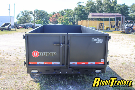 New 2026 6X12 U-Dump Dump Trailer