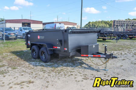 New 2026 6X12 U-Dump Dump Trailer
