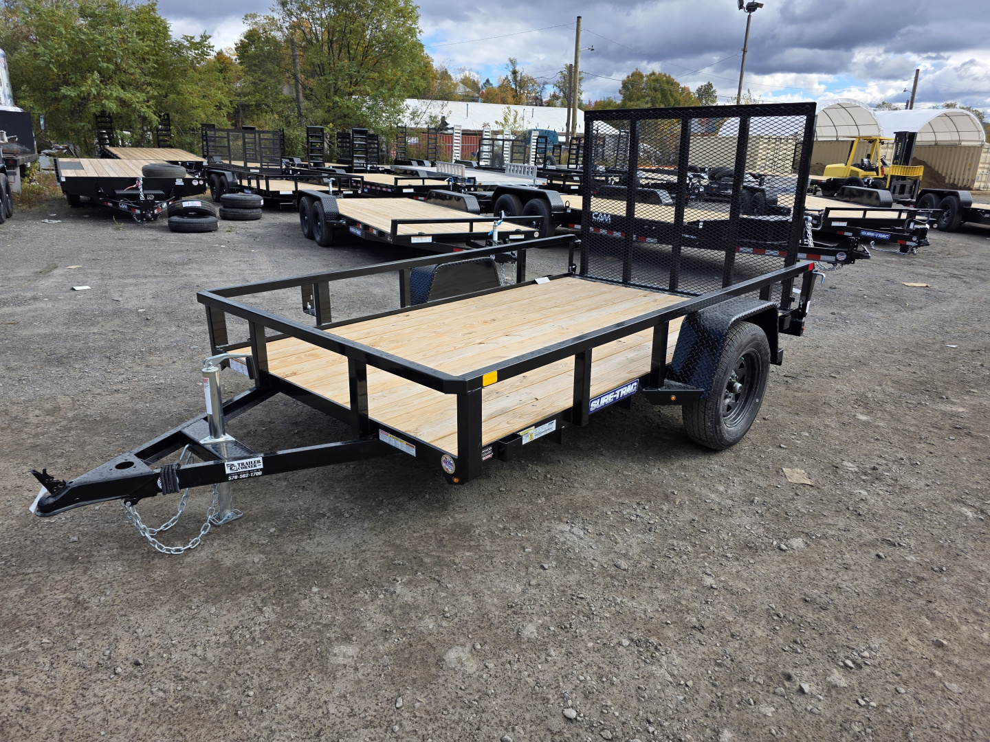 New 2026 Sure-Trac 6X10 - TUBE TOP Utility Trailer