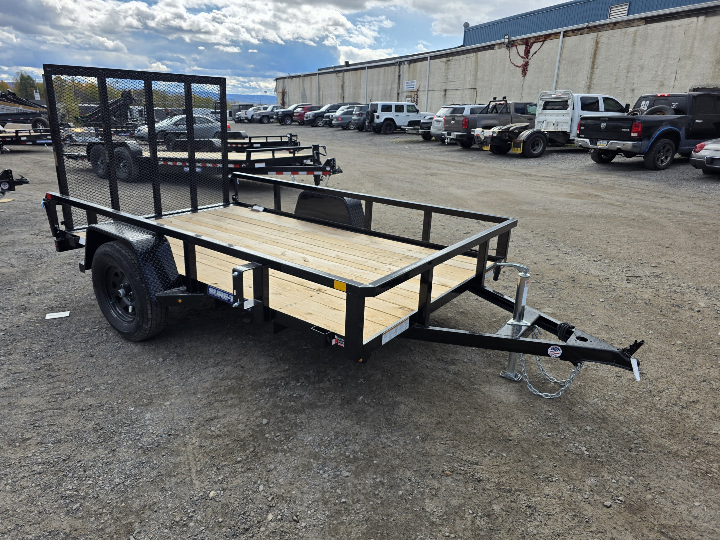 New 2026 Sure-Trac 6X10 - TUBE TOP Utility Trailer