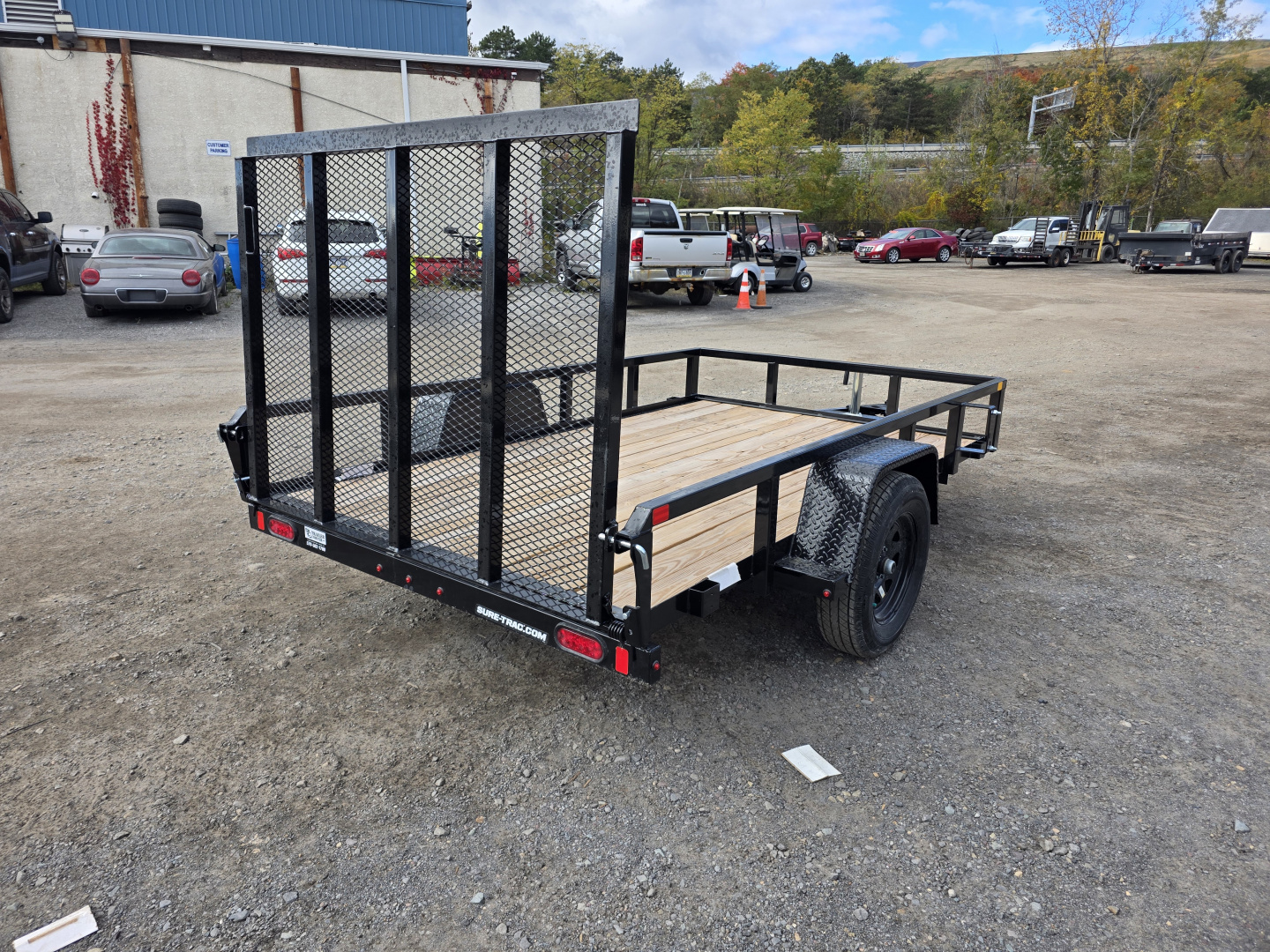 New 2026 Sure-Trac 6X10 - TUBE TOP Utility Trailer