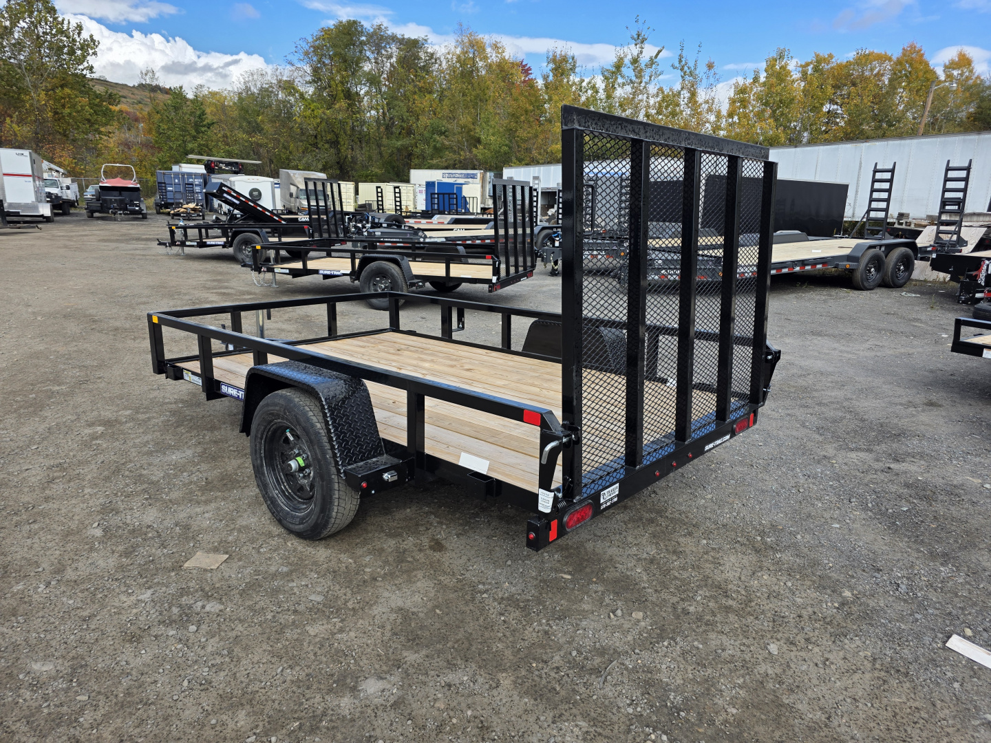 New 2026 Sure-Trac 6X10 - TUBE TOP Utility Trailer
