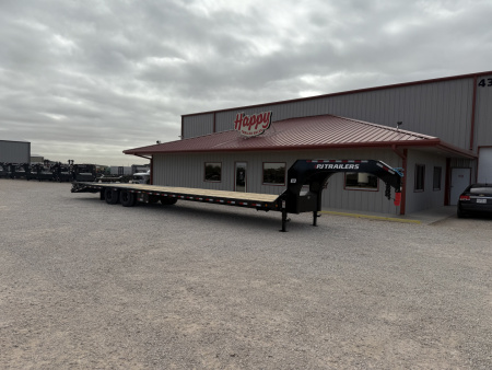 New 2026 PJ 102 x40' GN Low-Pro Air-Ride Flatbed w/ Duals - LD