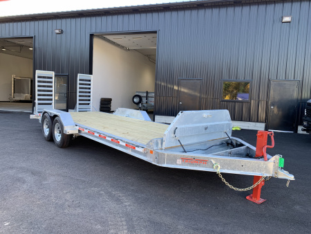 New 2026 Triumph 7x20 (18+2) Equipment Trailer / Galvanized/ I beam frame -14,000GVW