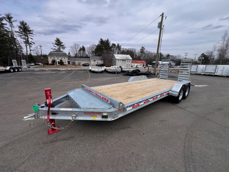 New 2026 Triumph 7x20 (18+2) Equipment Trailer / Galvanized/ I beam frame -14,000GVW