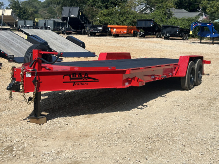 New 2026 B&A Trailers 7x22 16K Tilt Equipment Trailer