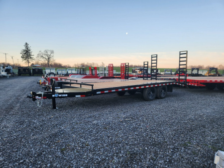 New 2025 BWISE EHD14 102x20 14K Deckover Equipment Trailer