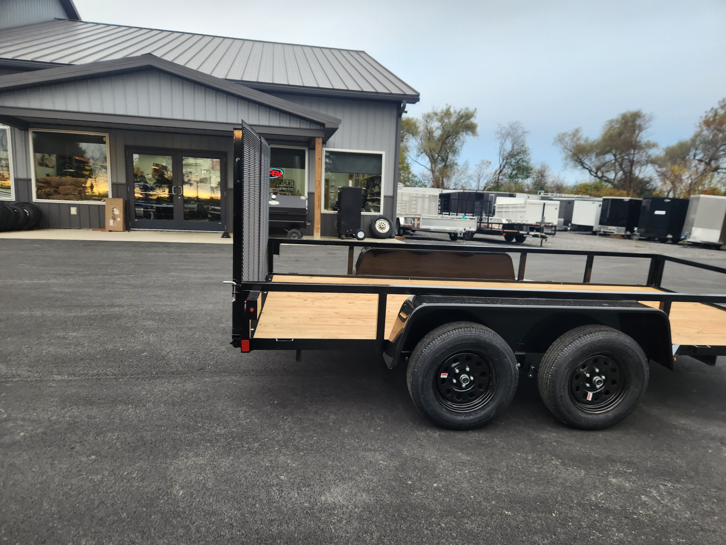 New 2026 BWISE UT714 Utility Trailer