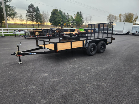 New 2026 BWISE UT714 Utility Trailer