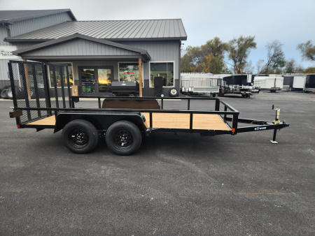 New 2026 BWISE UT714 Utility Trailer