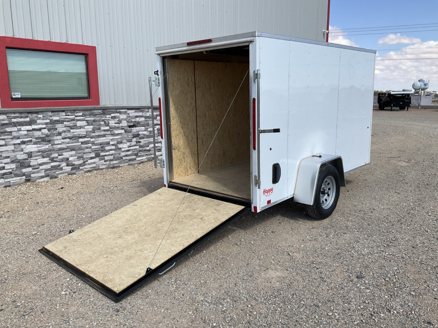 New 2026 Compass 5'x10' Enclosed Cargo Trailer - Indigo DLX