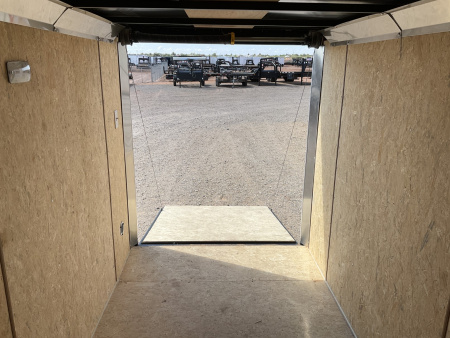 New 2026 Compass 5'x10' Enclosed Cargo Trailer - Indigo DLX
