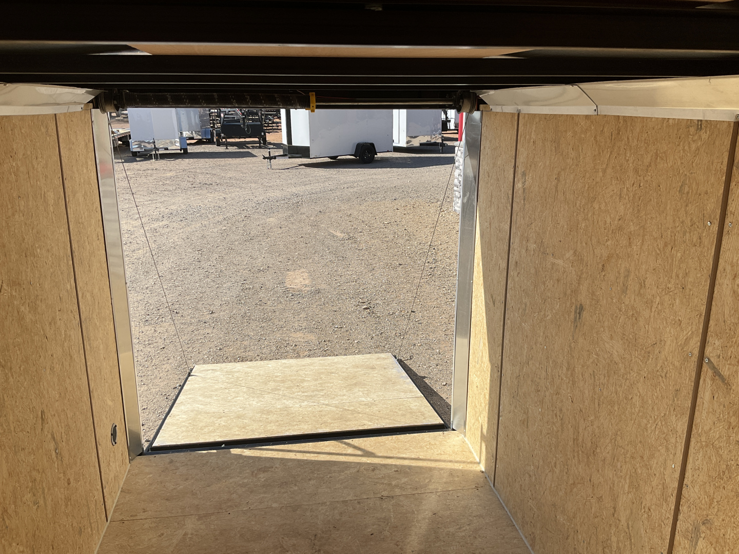 New 2026 Compass 6'x10' Enclosed Cargo Trailer - Indigo DLX