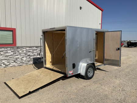 New 2026 Compass 6'x10' Enclosed Cargo Trailer - Indigo DLX