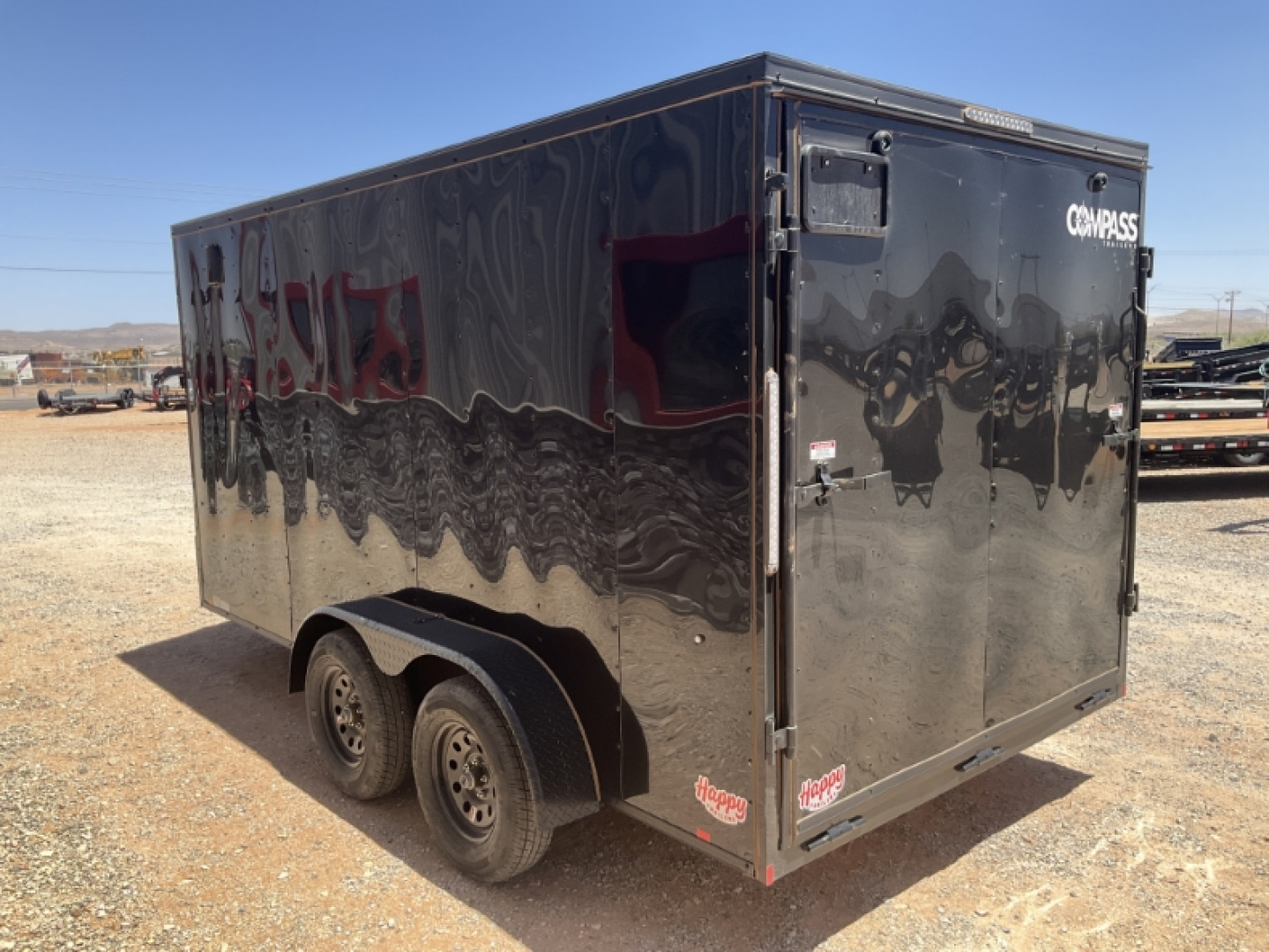 New 2026 Compass 7'x14' Enclosed Cargo Trailer - Indigo DLX