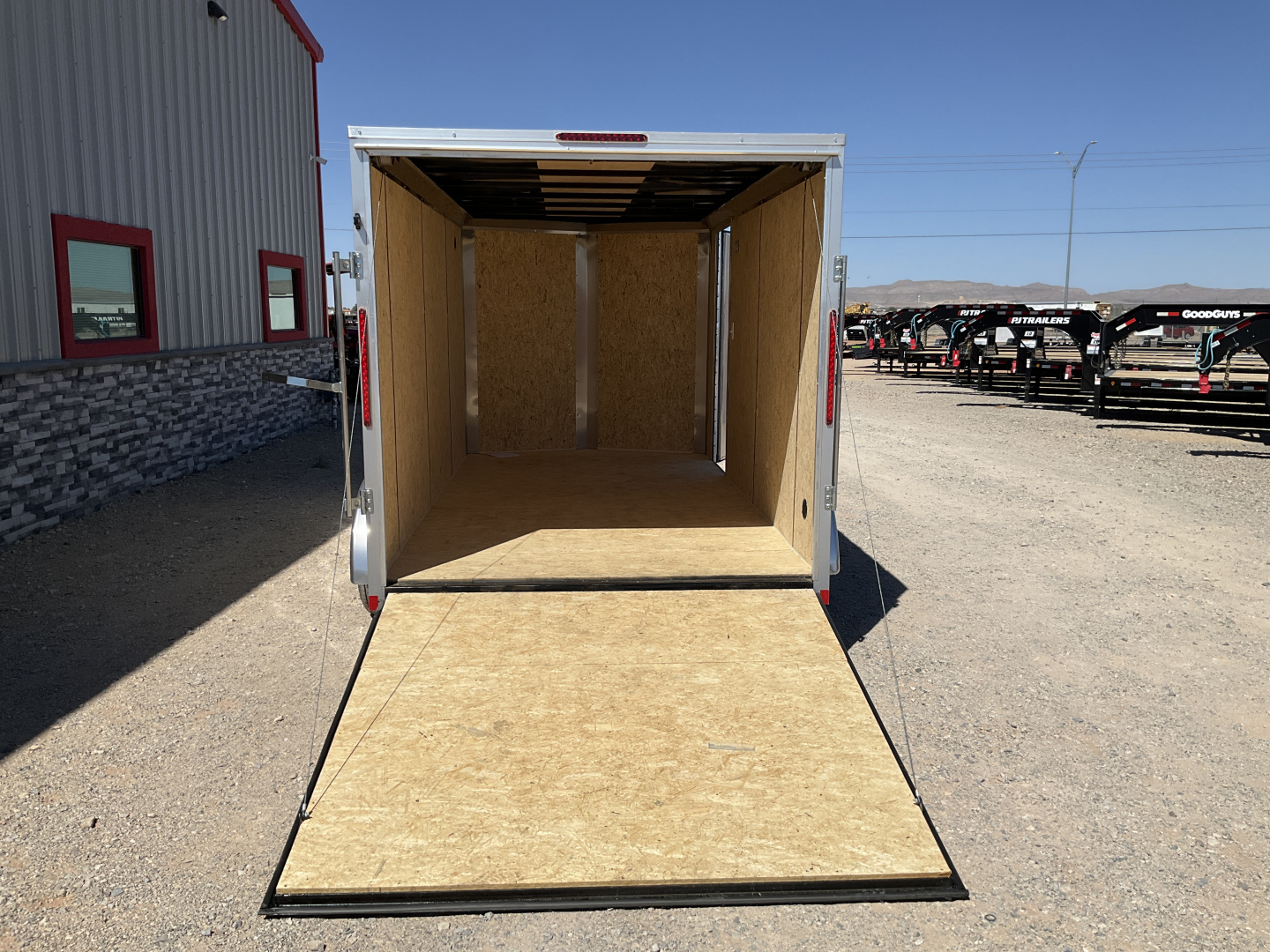 New 2026 Compass 7'x12' Enclosed Cargo Trailer - Indigo DLX