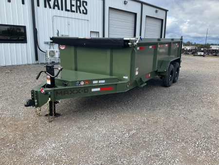 2026 MAXX-D 83”x16’ BP Dump w/ 36” Sides – DJX