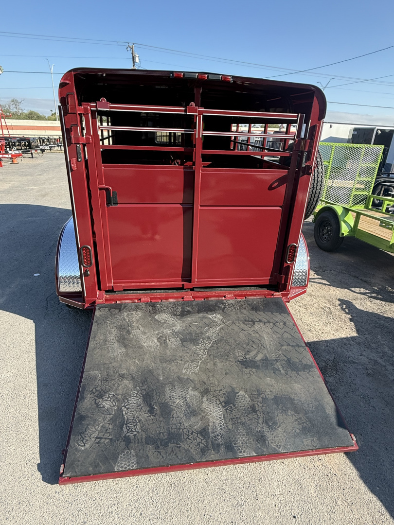 New 2026 Calico Trailers 12ft Mini Hog / Stock Combo Trailer